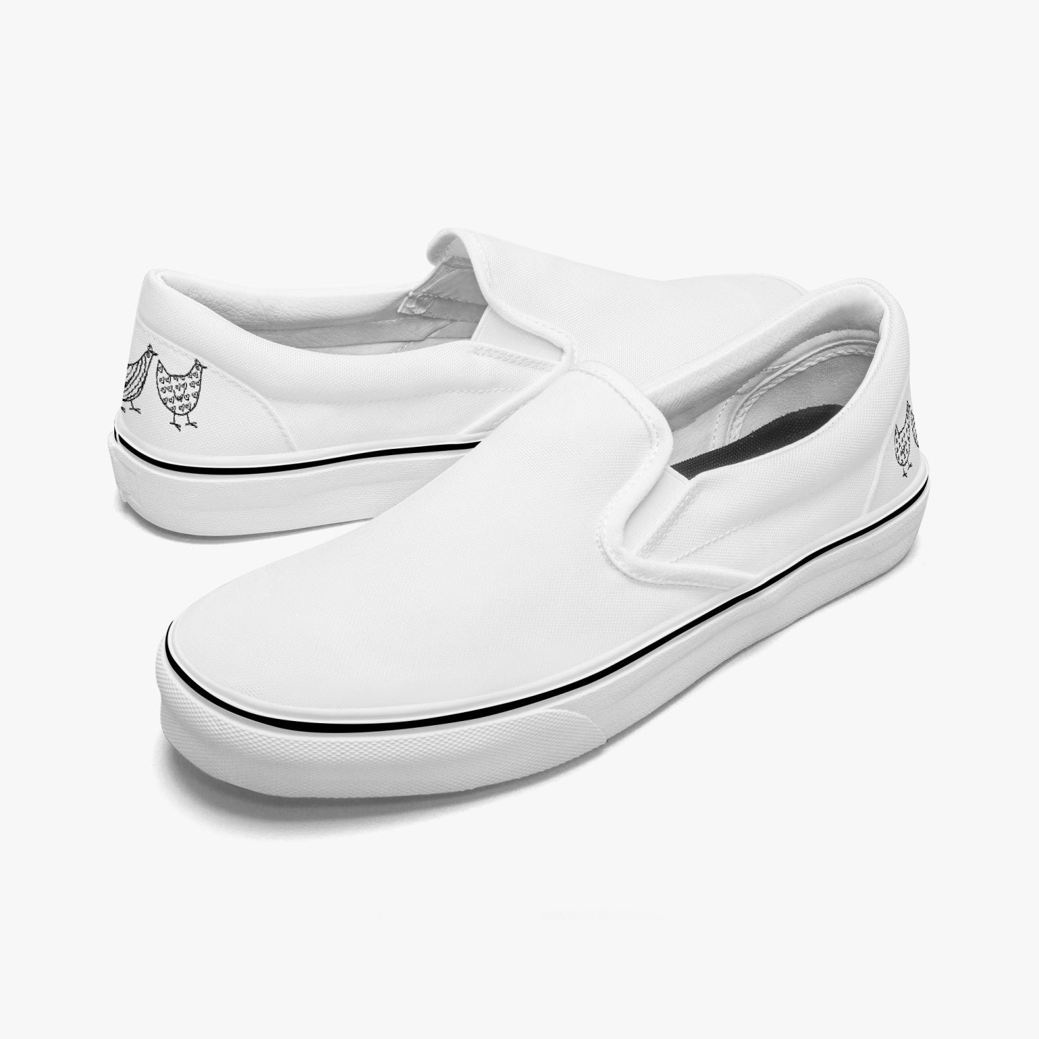 Jacki Easlick Three Chickens Slip-On Shoes - Image 4