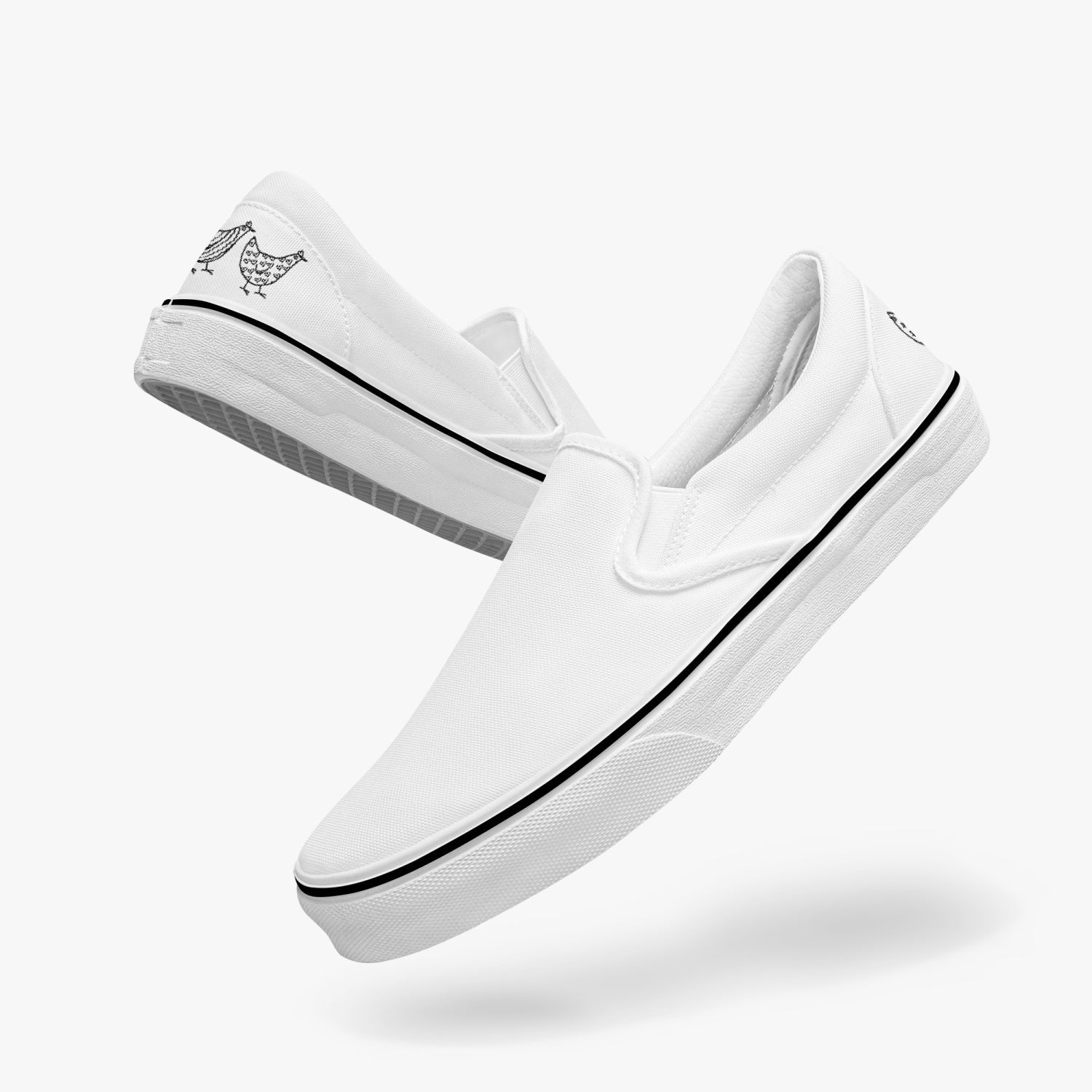 Jacki Easlick Three Chickens Slip-On Shoes - Image 2