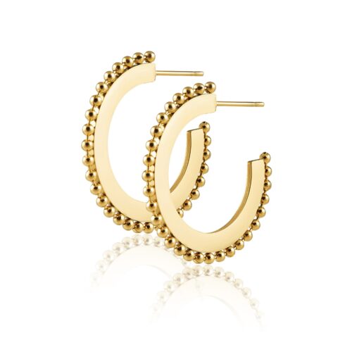 Jodie Studded Hoop - Image 2